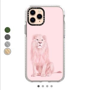Casetify iPhone 11 Pro case - pink lion